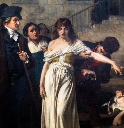 Doctor Pinel Freeing the Insane at Salpêtrière in 1795 by Tony Robert Fleury