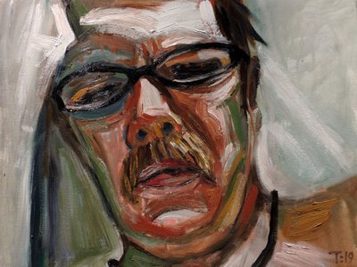 Bold Expressive Portrait by Tore Bahnson