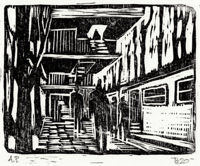 Urban Subway Passage by Tore Bahnson