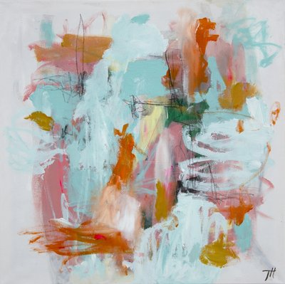 Vibrant Abstract Flow by Tove Höglund