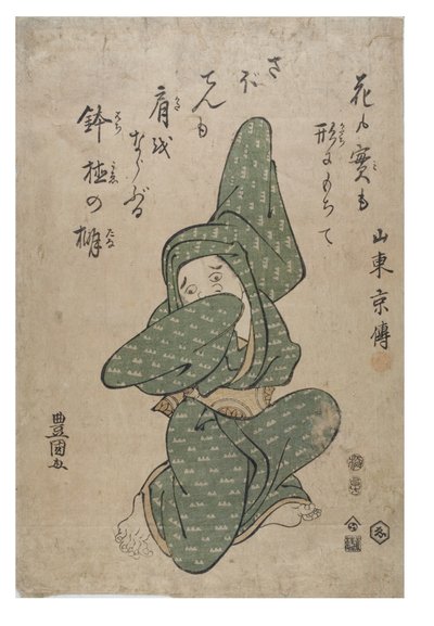 Imitating a Cactus by Toyokuni Utagawa