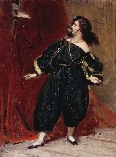 Mask of the Bersagliere by Tranquillo Cremona