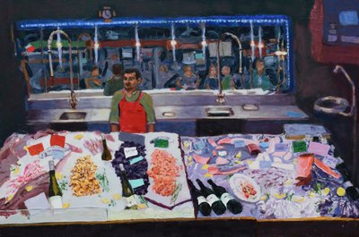 Seafood Counter (Paris) by Trevor Burgess