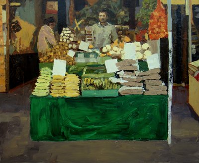 Vegetable stall (Deptford, London), 2009 by Trevor Burgess