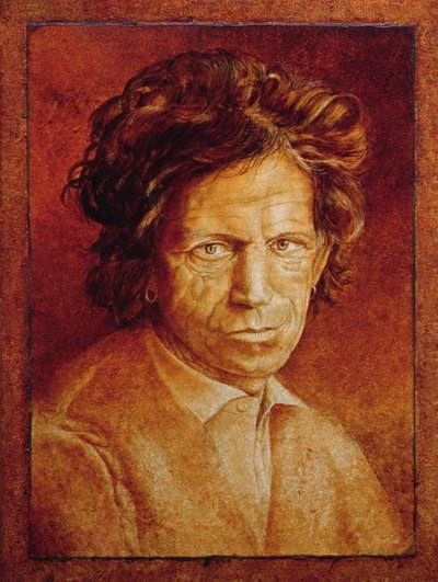 Keith Richards (b.1943) by Trevor Neal
