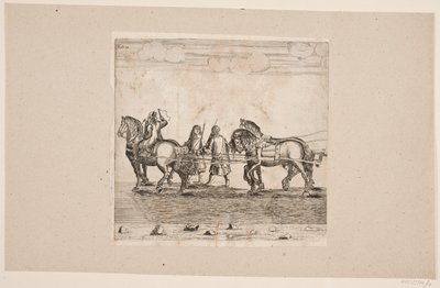 Procession on the Occasion of the Inauguration of Kiel University. Plate 14 by Ubekendt