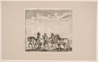 Procession on the Occasion of the Inauguration of Kiel University. Plate 18 by Ubekendt