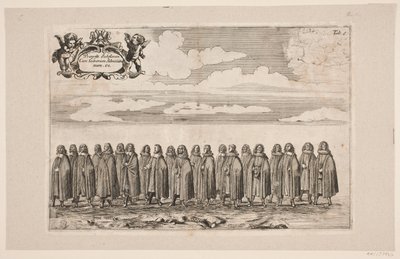 Procession for the Inauguration of Kiel University. Plate 6 by Ubekendt