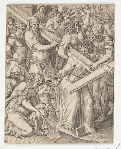 Christ Bearing the Cross and the Miracle of Veronica