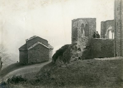 Abbey of San Pietro al Monte, Civate, Lombardy, Italy, circa 1910 by Ugo Monneret de Villard