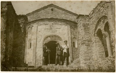Abbey of San Pietro al Monte, Civate, Lombardy, Italy, circa 1910 by Ugo Monneret de Villard