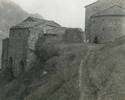 Abbey of San Pietro al Monte, Civate, Lombardy, Italy, circa 1910 by Ugo Monneret de Villard