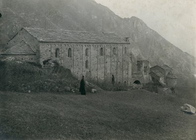 Abbey of San Pietro al Monte, Civate, Lombardy, Italy, circa 1910 by Ugo Monneret de Villard