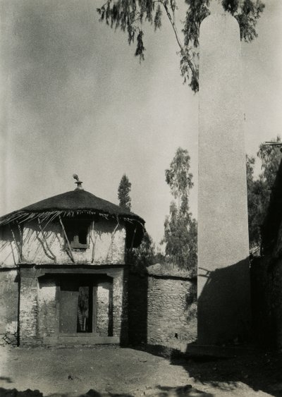 House next to stele, Axum, Ethiopia by Ugo Monneret de Villard