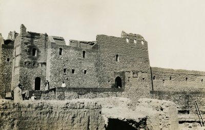 Monastery of St Simeon after Restoration, Aswan, Egypt by Ugo Monneret de Villard