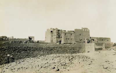 Monastery of St Simeon, Seen from Outside from East, Aswan, Egypt by Ugo Monneret de Villard