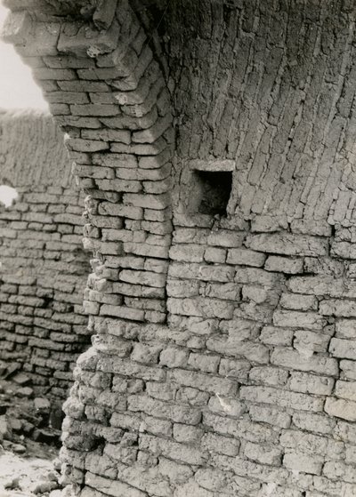 Ruins of Church in Desert, Detail of Pendentive for Dome, Adindan, Egypt by Ugo Monneret de Villard
