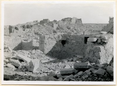 Ruins of Southern Church, View of Apse, Sabagura, Egypt by Ugo Monneret de Villard