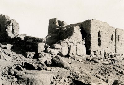 Ruins on Bigeh island, Egypt by Ugo Monneret de Villard