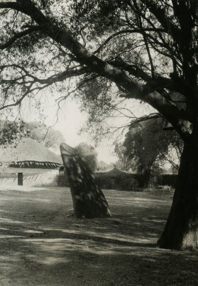 Stele in Axum, Ethiopia by Ugo Monneret de Villard