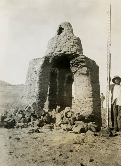 Tomb in necropolis, Qasr Ibrim, Egypt by Ugo Monneret de Villard