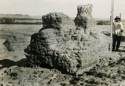 Tomb in Necropolis, Qasr Ibrim, Egypt by Ugo Monneret de Villard