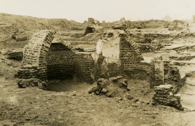 Trilobed building, al-Fustat, Egypt by Ugo Monneret de Villard