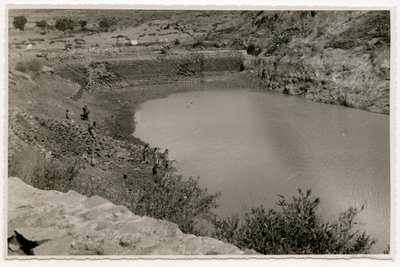 Water Basin near Axum, Ethiopia by Ugo Monneret de Villard
