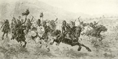 Attila, the Scourge of God by Ulpiano Checa y Sanz