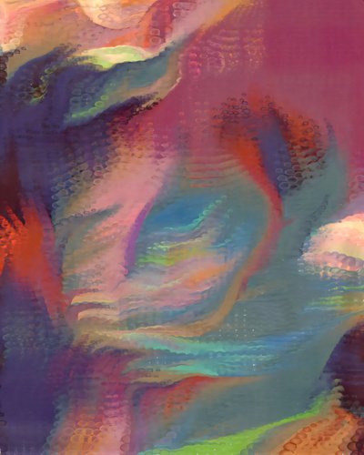 Vibrant Fluid Dreams by Uma Gokhale