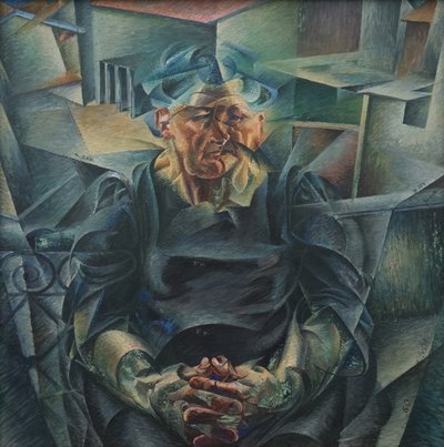 Horizontal Construction by Umberto Boccioni