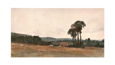 A Harvest Scene - an Outdoor Sketch by Unbekannt