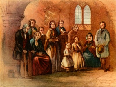 A Mid-Victorian Congregation, 1860, 1947 by Unbekannt