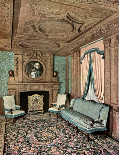 A Living Room During the Reign of Louis XIII, Hôtel Marion du Fresne, Saint-Malo, France, 1938 by Unbekannt