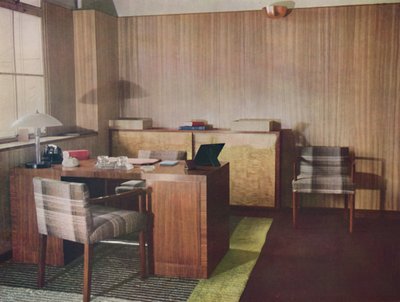 A Private Office Designed and Executed by Gordon Russell Ltd., Broadway Worcs and London by Unbekannt