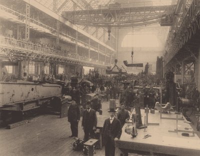 A Workshop of the Putilov Factory by Unbekannt