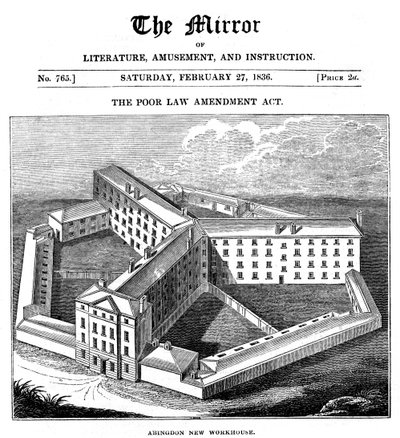 Abingdon Workhouse, Oxfordshire, built for the Abingdon Union by Unbekannt