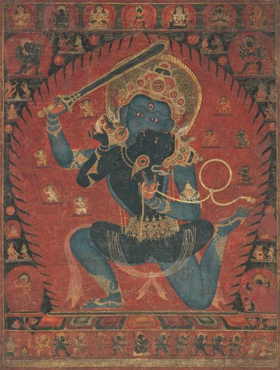 Acala with Consort Vishvavajri by Unbekannt