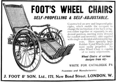 Advert for Foot