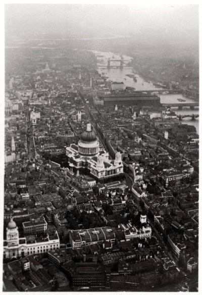 Aerial view of St Paul
