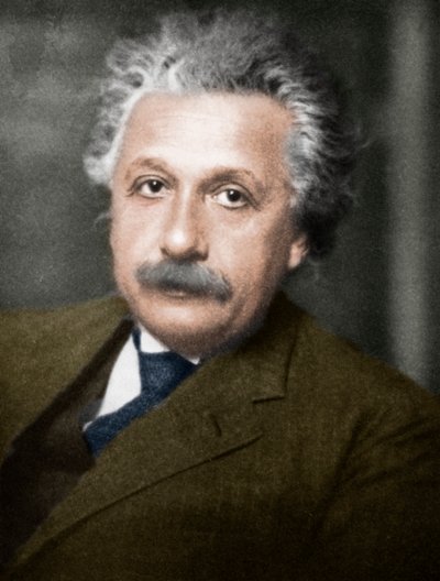 Albert Einstein by Unbekannt