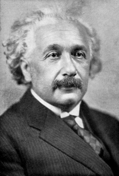 Albert Einstein, German-Swiss Mathematician and Theoretical Physicist by Unbekannt