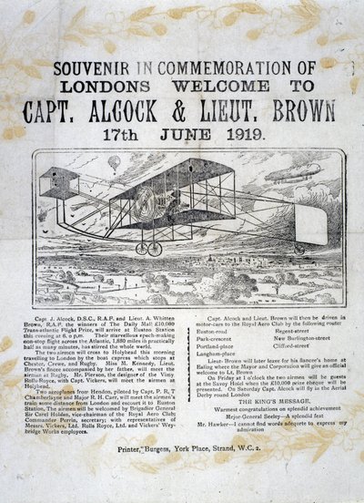 Alcock and Brown