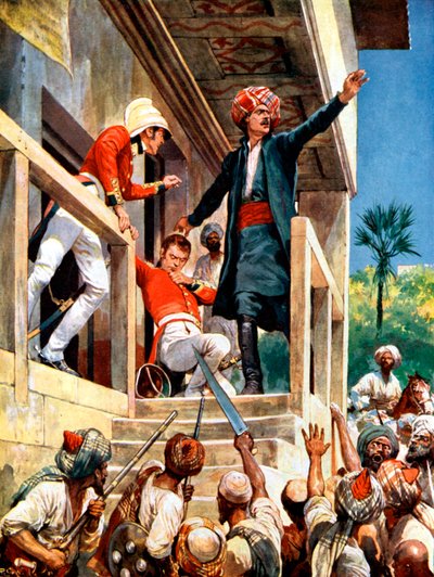 Alexander Burnes, Scottish Diplomat Murdered by Afghans During the First Anglo-Afghan War by Unbekannt
