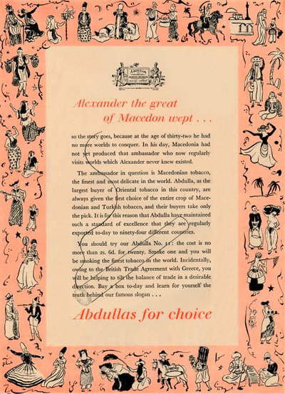 Alexander the Great of Macedon Wept Abdullas for Choice by Unbekannt