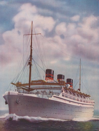 All Electric from Stem to Stern - The Monarch of Bermuda, 1937 by Unbekannt