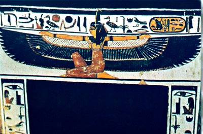Ancient Egyptian Hieroglyphs, Thebes, Egypt by Unbekannt