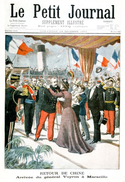 Arrival of General Voyron at Marseilles on His Return from China by Unbekannt