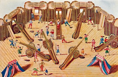 Artillerists at Work MS. Add. 15,726, 1903 by Unbekannt