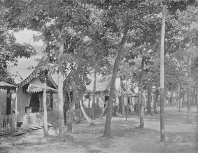 Avenue of Tents, Ocean Grove, New Jersey by Unbekannt